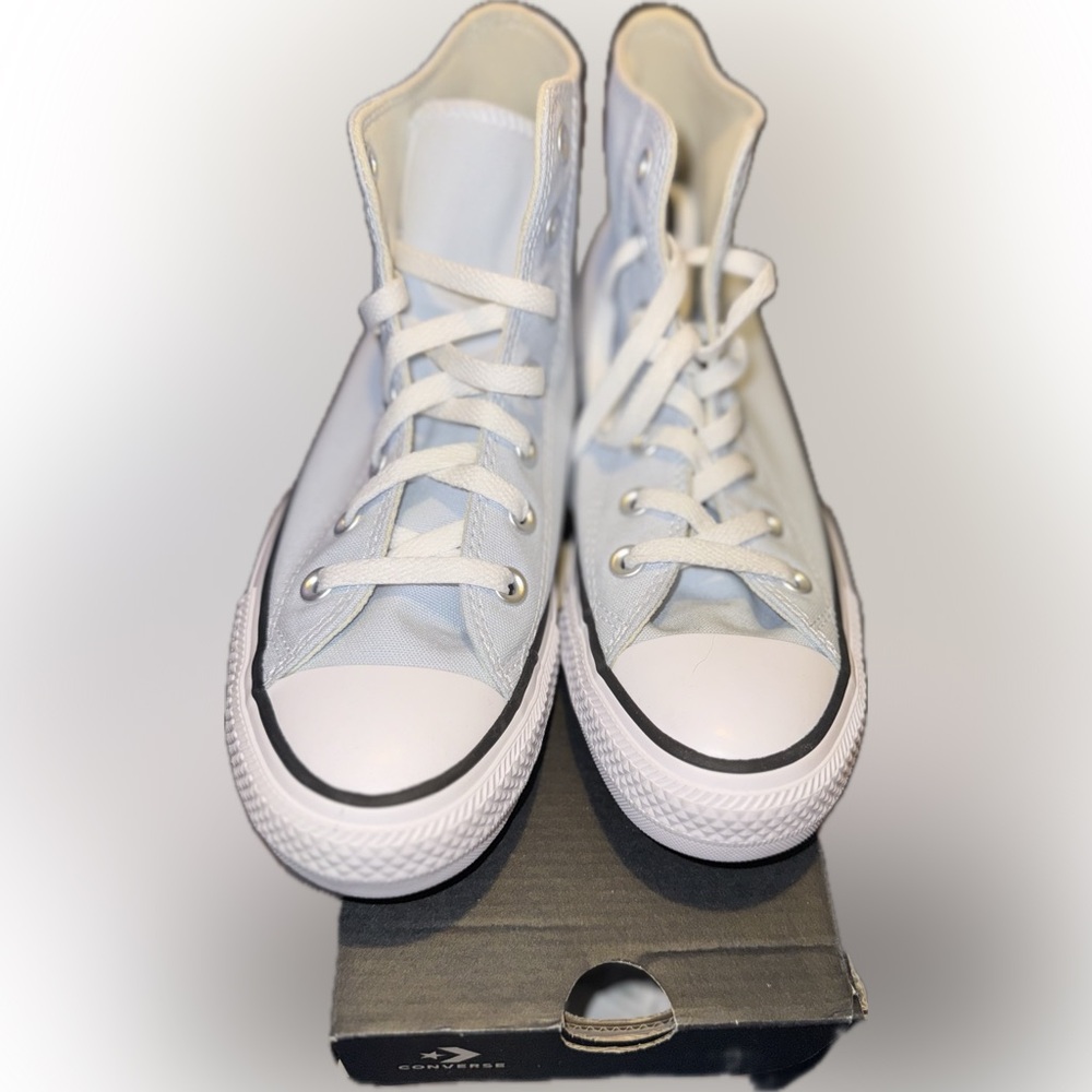 Converse White High-Top Sneakers